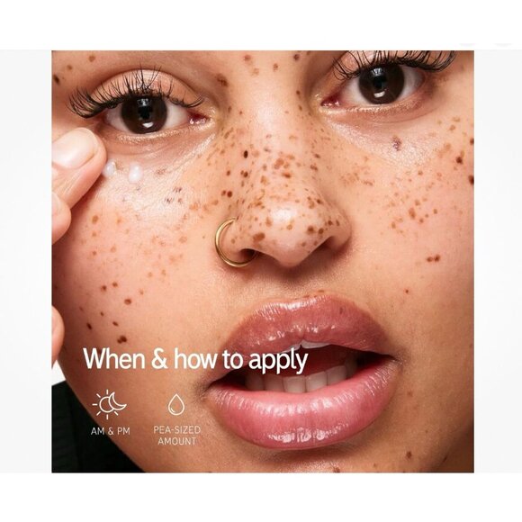 Caffeine Eye Cream 0.5 fl oz - Reduces Puffiness Dark Circles - Picture 9 of 12